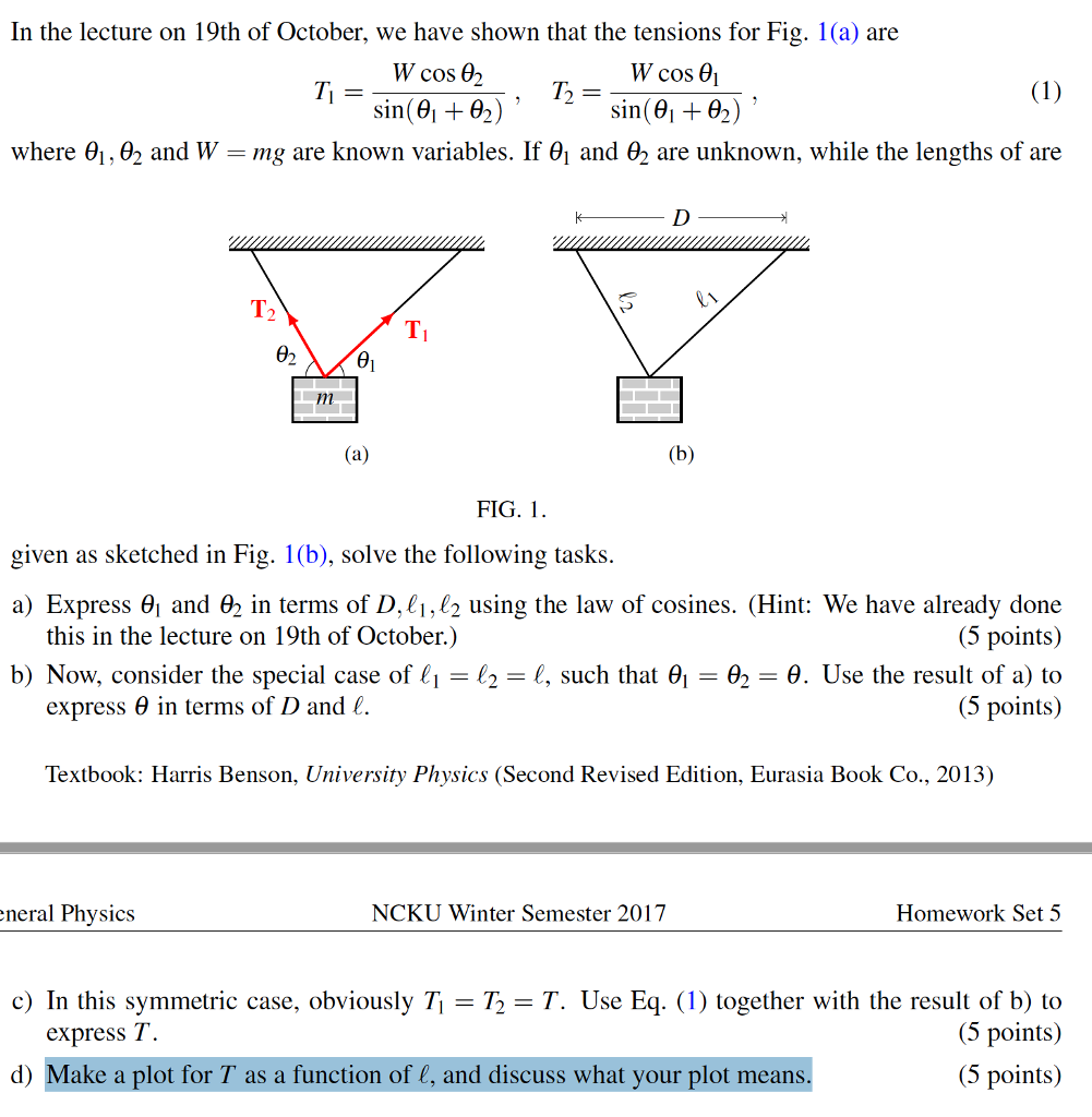 In The Lecture On 19th Of October We Have Shown T Chegg Com