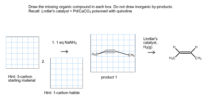 Solved Draw The Missing Organic Compound In Each Box Do