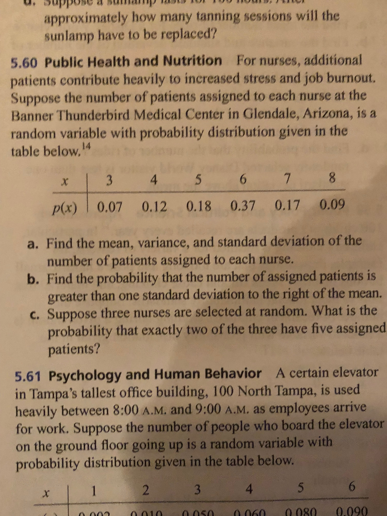 Solved Approximately How Many Tanning Sessions Will The S