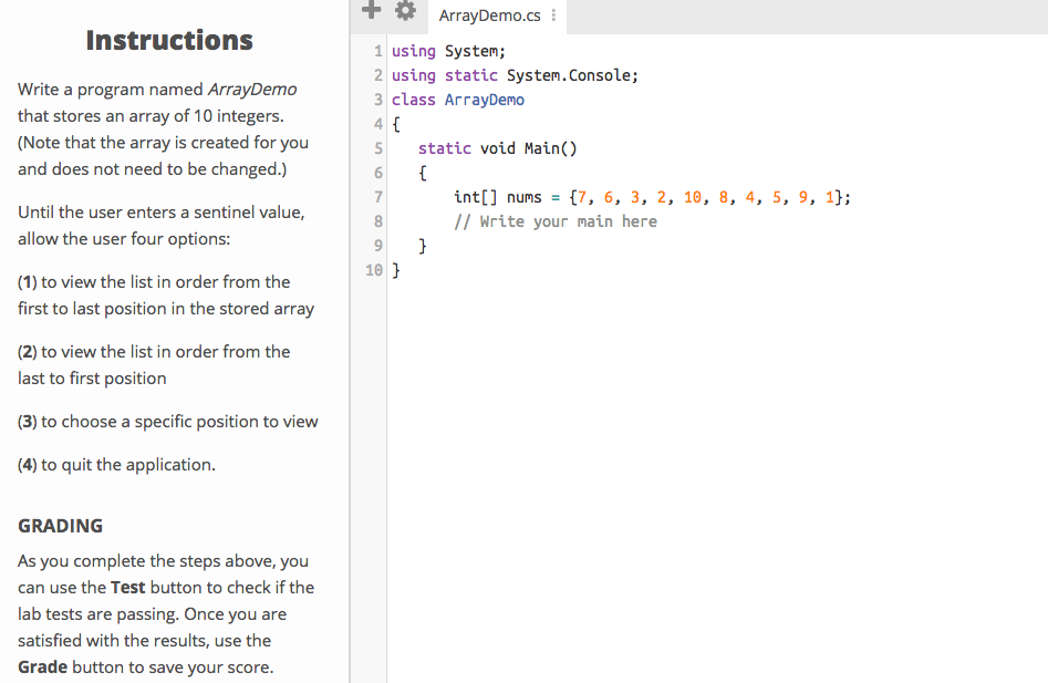 How to write a program for an event image