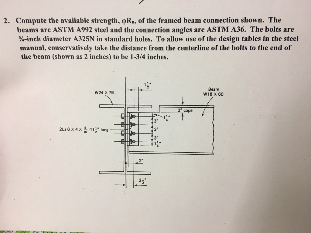 Solved Compute The Available Strength Phi R N Of The Fr Chegg Com