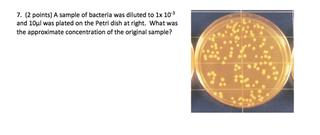 microbiology dilution math