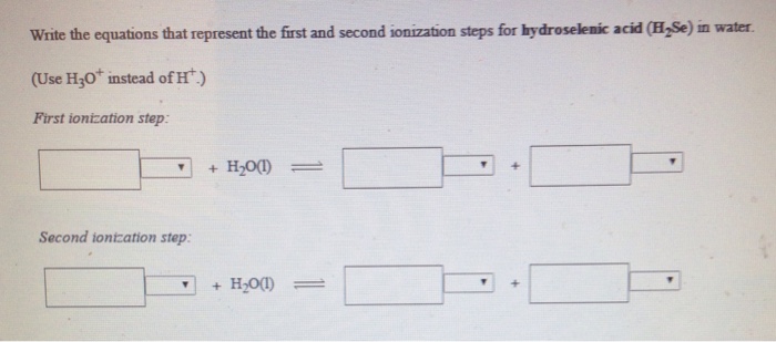 Solved Write the equations that represent the first and | Chegg.com