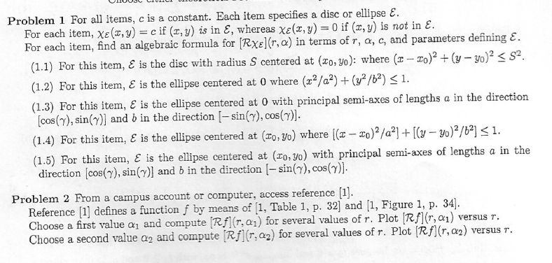 Solved Problem 1 For All Items C Is A Constant Each Ite Chegg Com