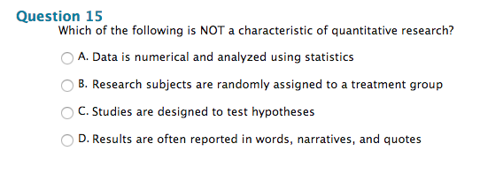 What Are The Characteristics Of Quantitative Research