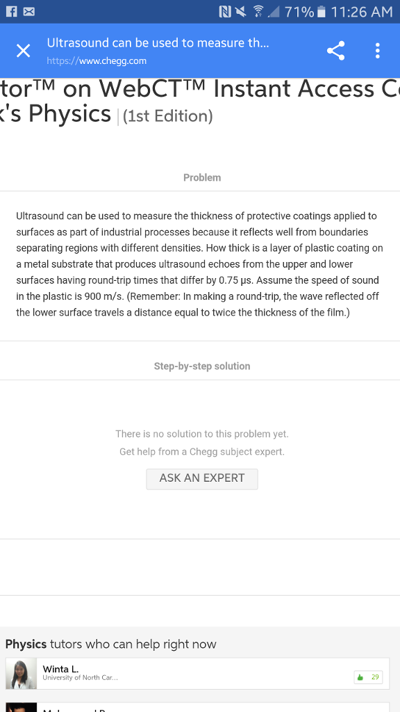 Physics homework help chat
