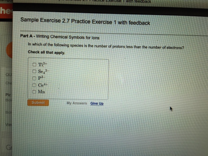 How to write chemical symbols for ions picture