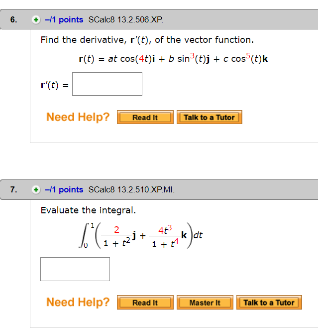 Solved Find The Derivative R T Of The Vector Function Chegg Com
