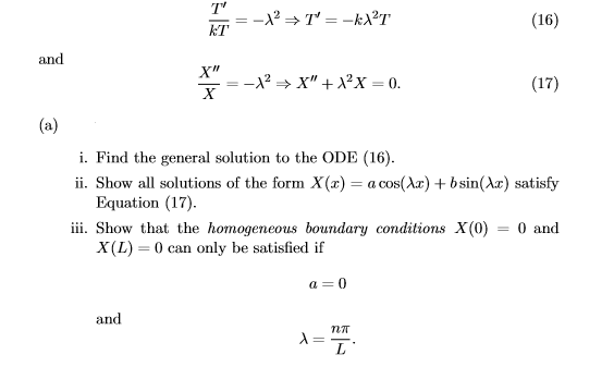 Solved A I Find The General Solution To The Ode Ii Sh Chegg Com