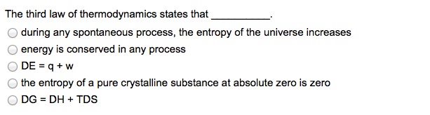 the second law of thermodynamics states that quizlet