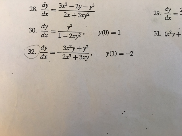 D 3 x 2. Dy=2-x^3dx. Dy/DX-2xy/1+x^2=3(1+x^2)^2. X^2dx=3x^2dy. Dy/DX-2y-3 0.