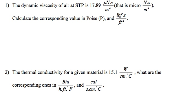 Viscosity