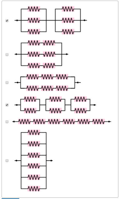 You Have Six 3 0 Kw Resistors How Can You Connect Chegg 