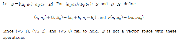 Solved I Have A Question For Example 6 On Vector Space In - 