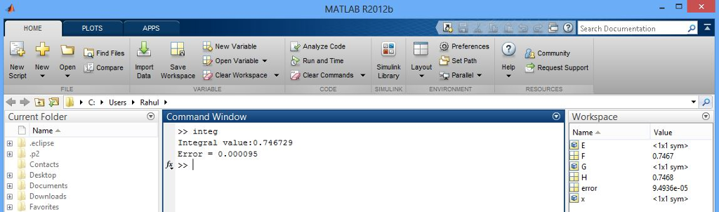 Answered! Matlab Question Integrals that cannot be evaluated in closed form sometimes can be evaluated approximately by using a series... 4