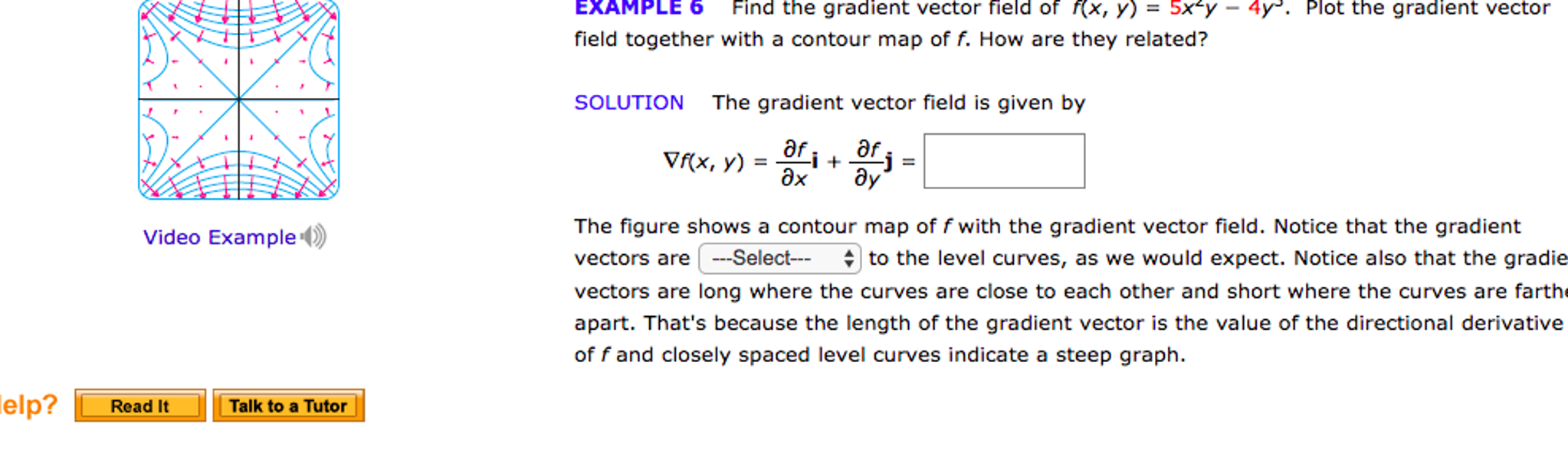 Solved Find The Gradient Vector Field Of F X Y 5x 2y Chegg Com