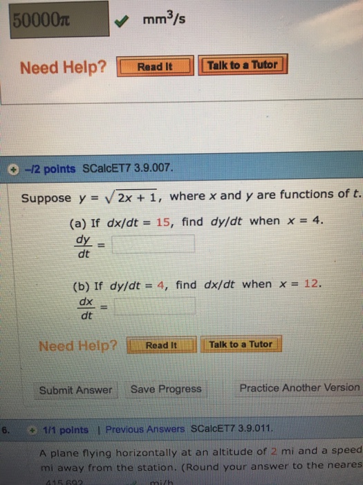 Solved Suppose Y = Squareroot 2x + 1, Where X And Y Are F