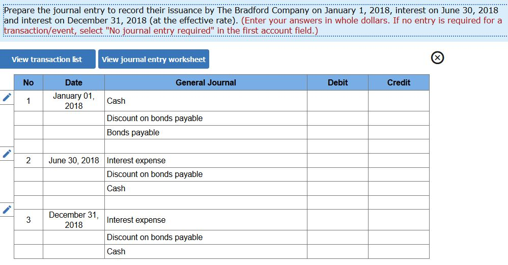 The Bradford Pany Issued 12 Bonds Dated January Chegg 