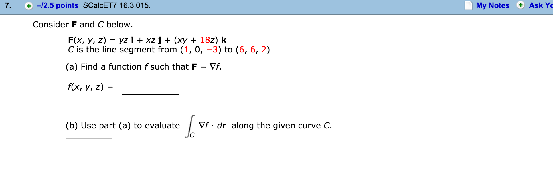 Solved Consider F And C Below F X Y Z Yz I Xz J Chegg Com