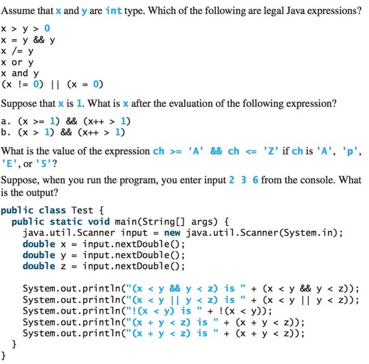 Solved Assume That X And Y Are Int Type Which Of The Chegg Com