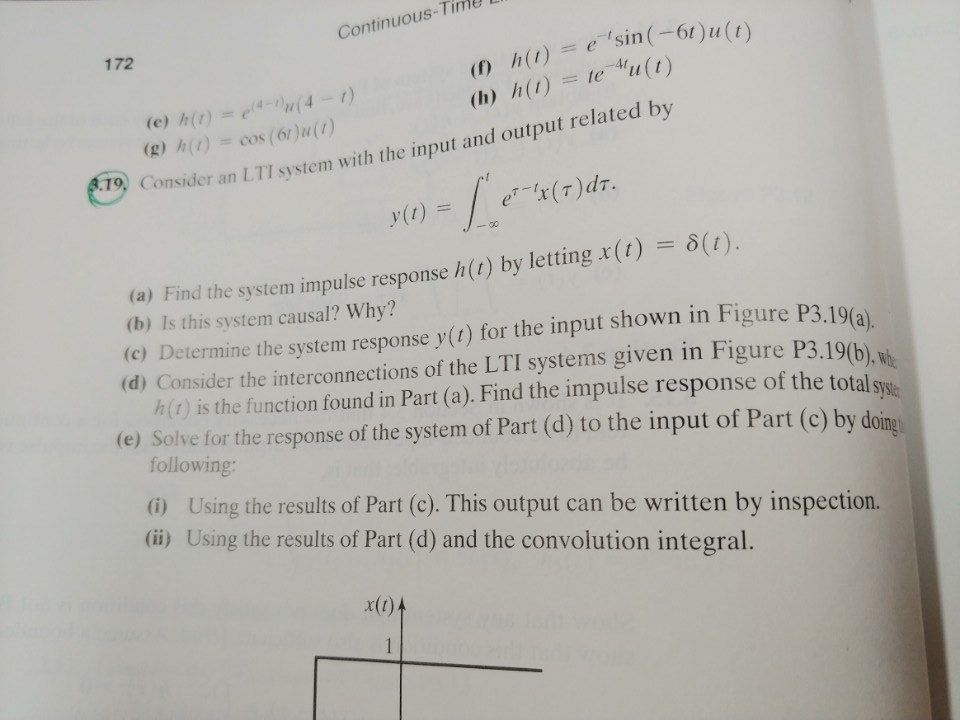 Solved Name Of The Book Is Signals Systems And Transfo Chegg Com