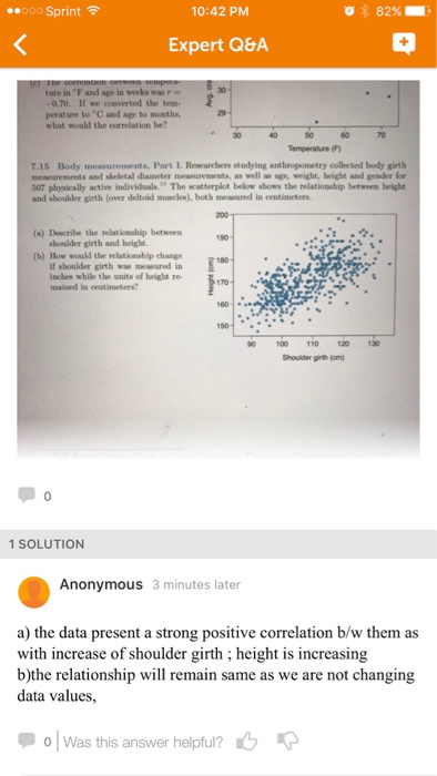 Solved 7 26 Body Measurements Part Iii Exercise 7 15 In