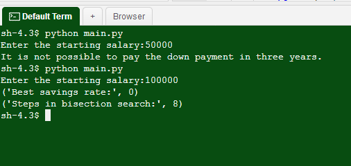 Question & Answer: PYTHON CODE ONLY! Assume: 1. Your semi­annual raise is .07 (7%)..... 1