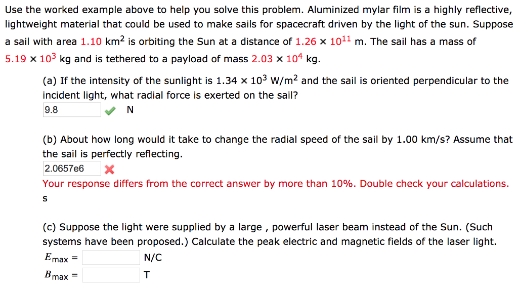Solved Use the worked example above to help you solve this | Chegg.com