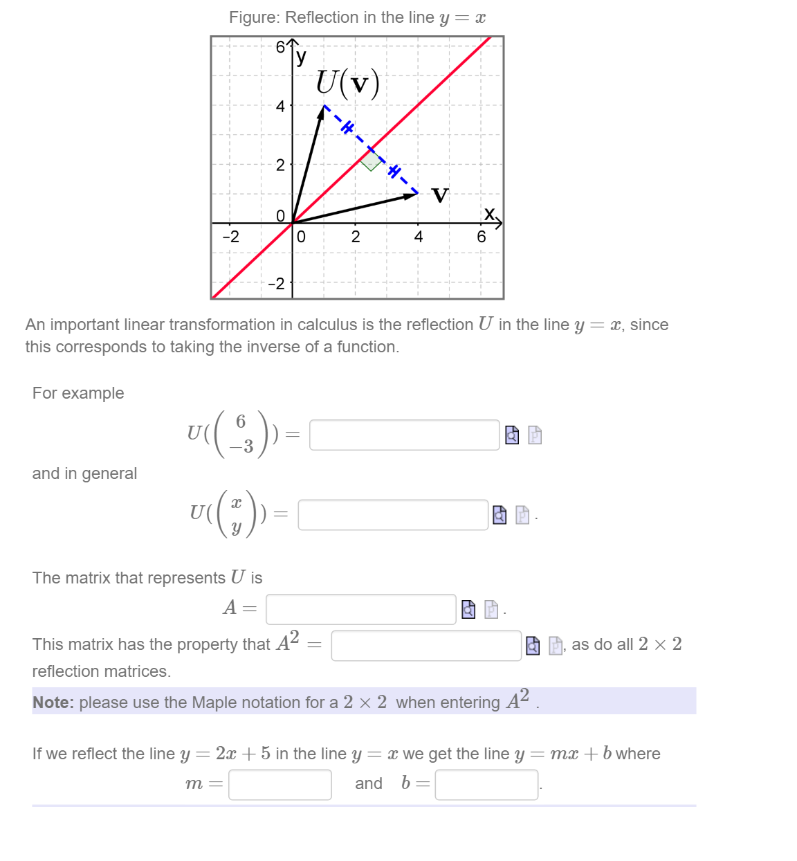 Learn About Reflection Over the Line Y=X