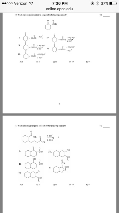 Solved What materials are needed to prepare the following | Chegg.com