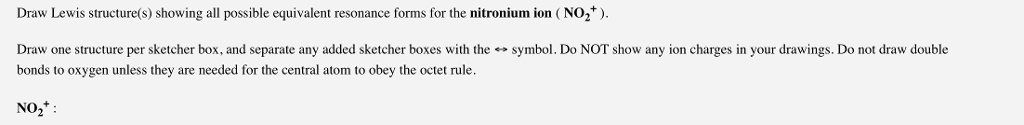 Solved Draw Lewis Structure(s) Showing All Possible Equiv