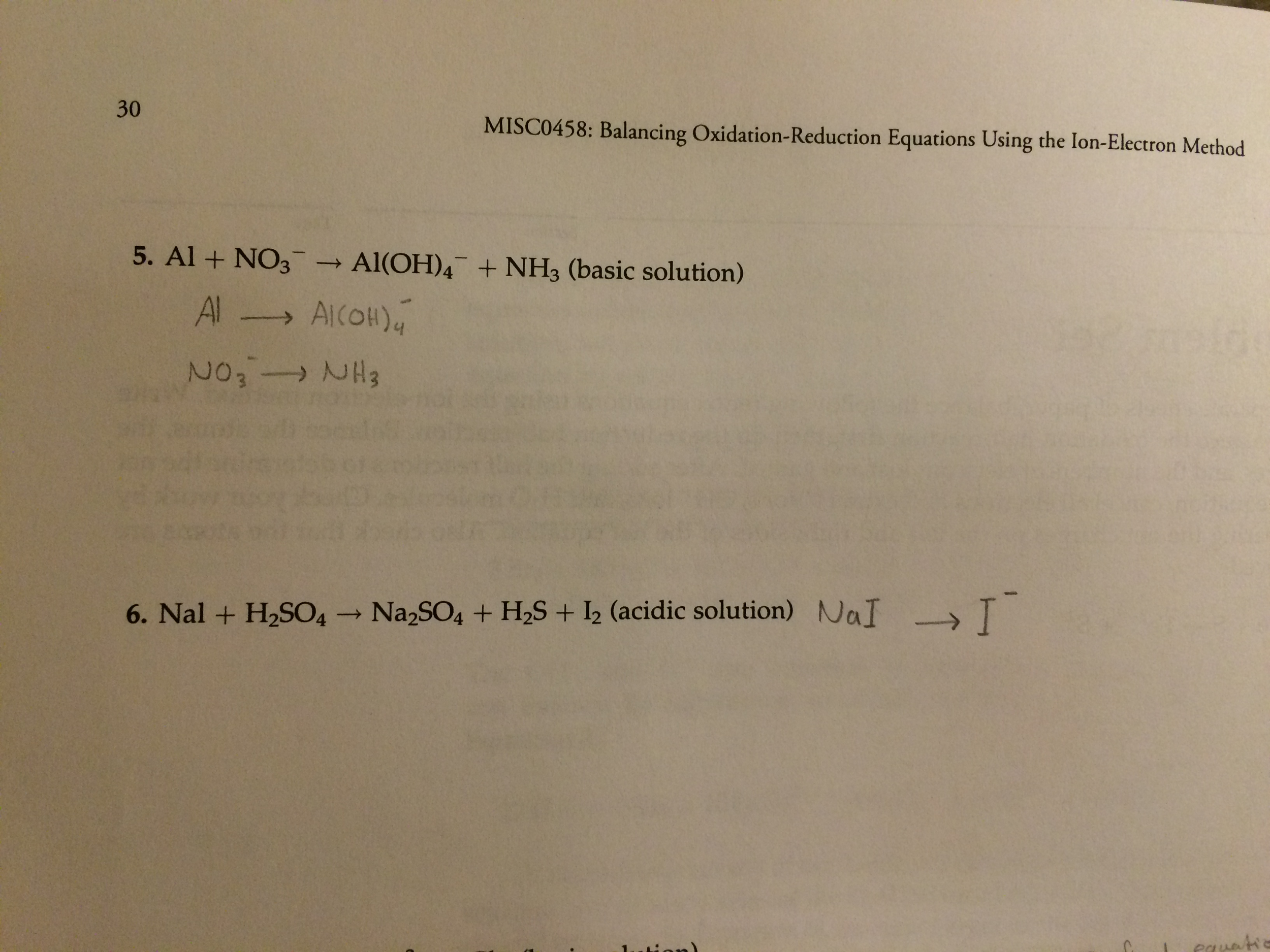 Ion electron method example image