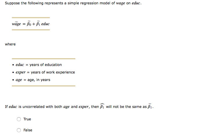 Solved Suppose You Are Interested In Studying The Factors Chegg Com