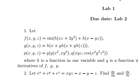 Solved Where H Is A Function In One Variable And Q Is A F Chegg Com