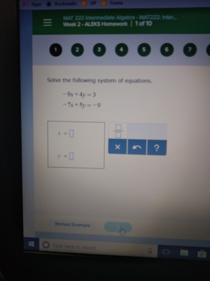 Mat 222 week 1 aleks homework 04 picture