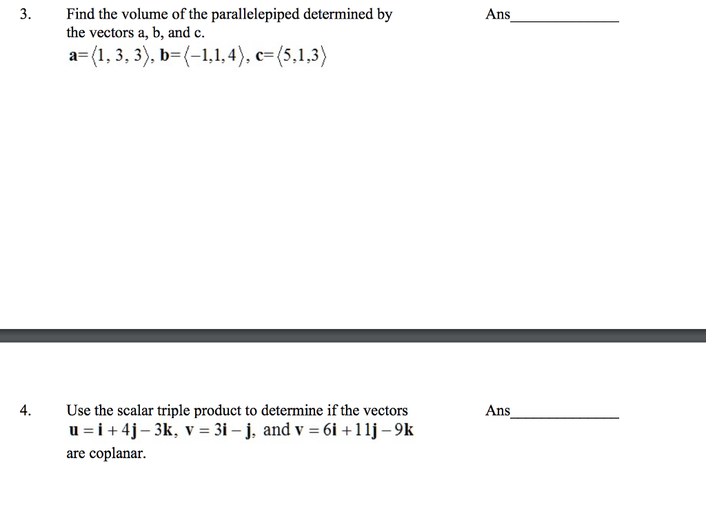 Solved 5 Find The Work Done By A Force F That Moves An O Chegg Com