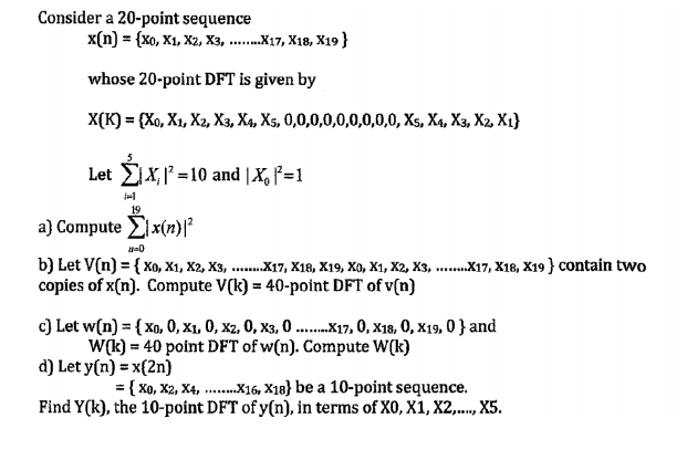 Solved Consider A Point Sequence X N Xo X1 X2 X3 Chegg Com