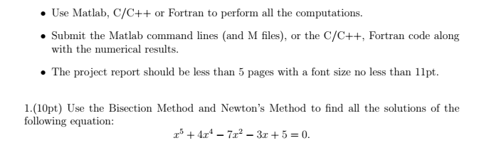 Bisection Method Fortran Bisection Method Fortran