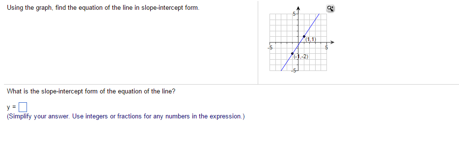 How To Find The Equation of a Line From a Graph