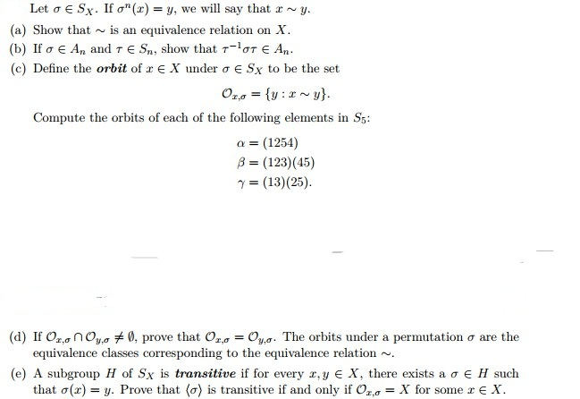 Solved Let Sigma S X If Sigma N X Y We Will Say Tha Chegg Com