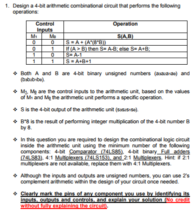 3 Bit Multiplier Logic Design Circuit Electronics Circuit