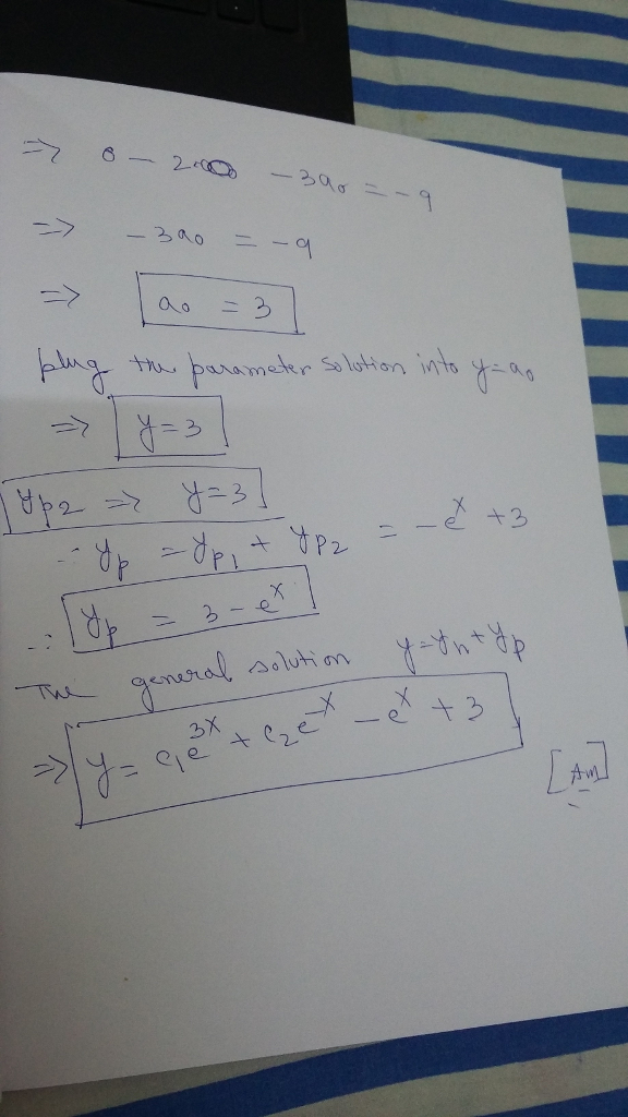 Find the General solution of The Given Higher - Order Find the General solution of The Given Higher - Order