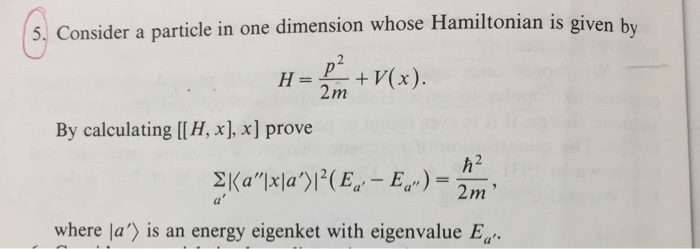 quantum physics problem