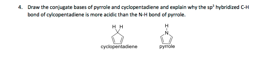 why is cyclopentadiene acidic