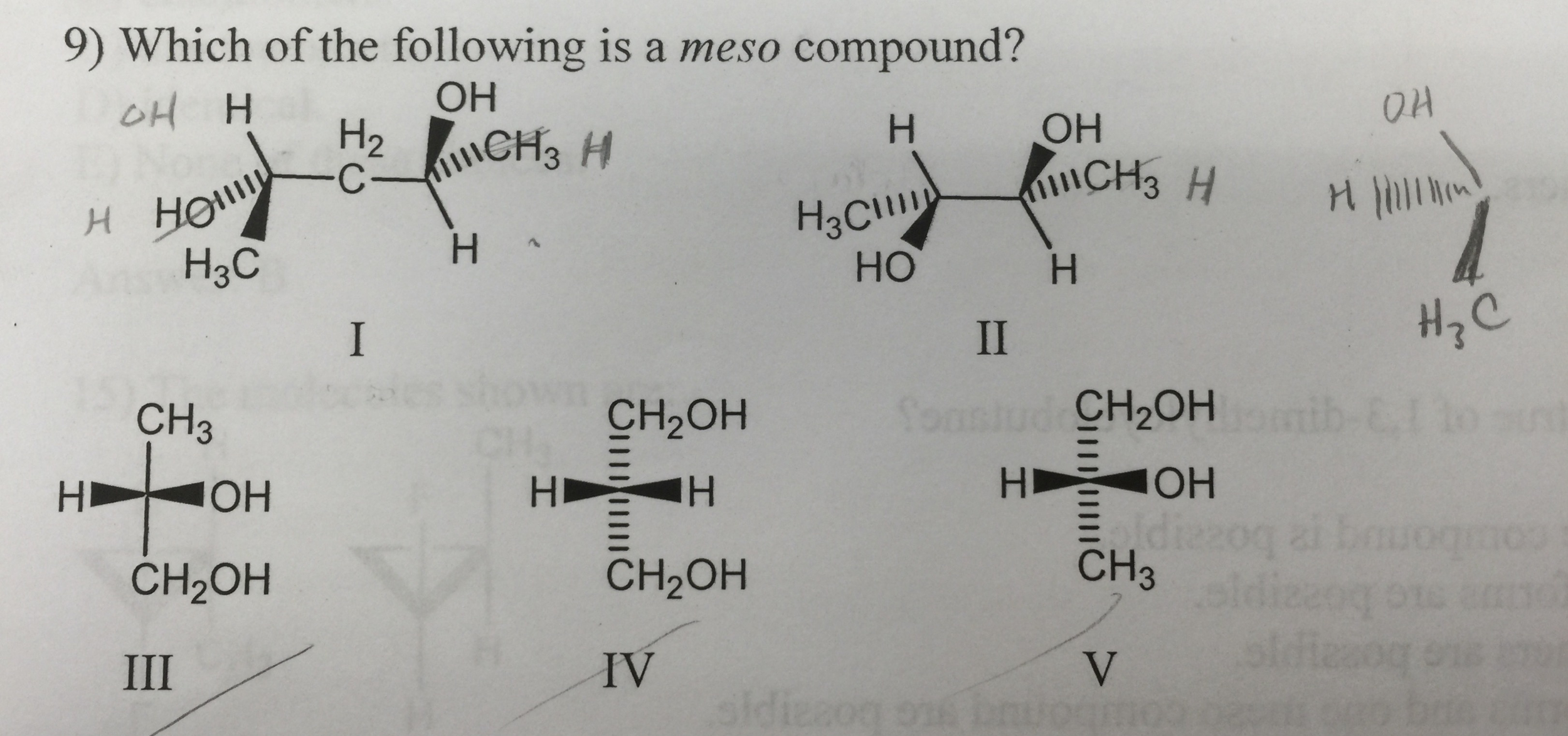 Solved Which Of The Following Is A Meso Compound? | Chegg.com Solved Which Of The Following Is A Meso Compound? | Chegg.com