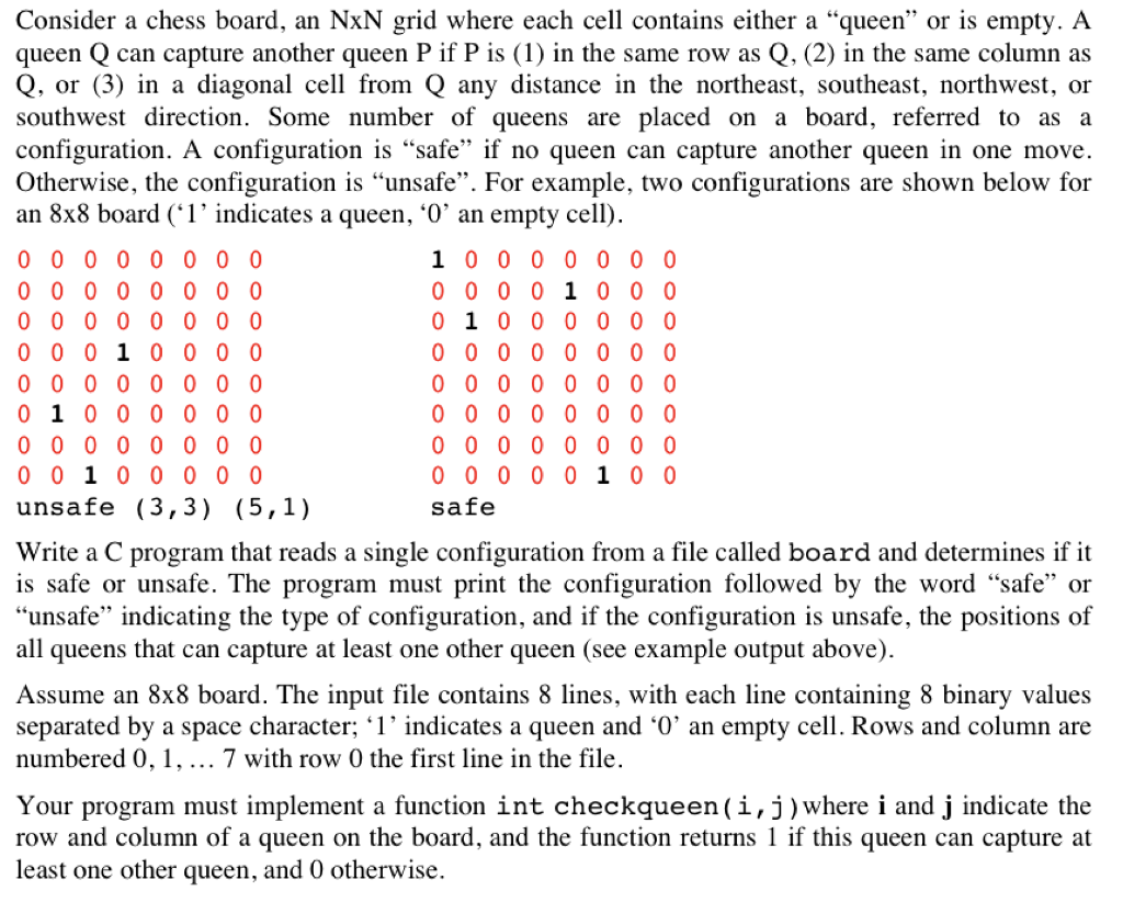 Solved Consider A Chess Board An Nxn Grid Where Each Cel