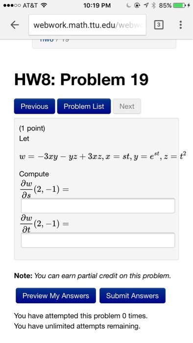 Solved Let W 3xy Yz 3xz X St Y E St Z T 2 Chegg Com