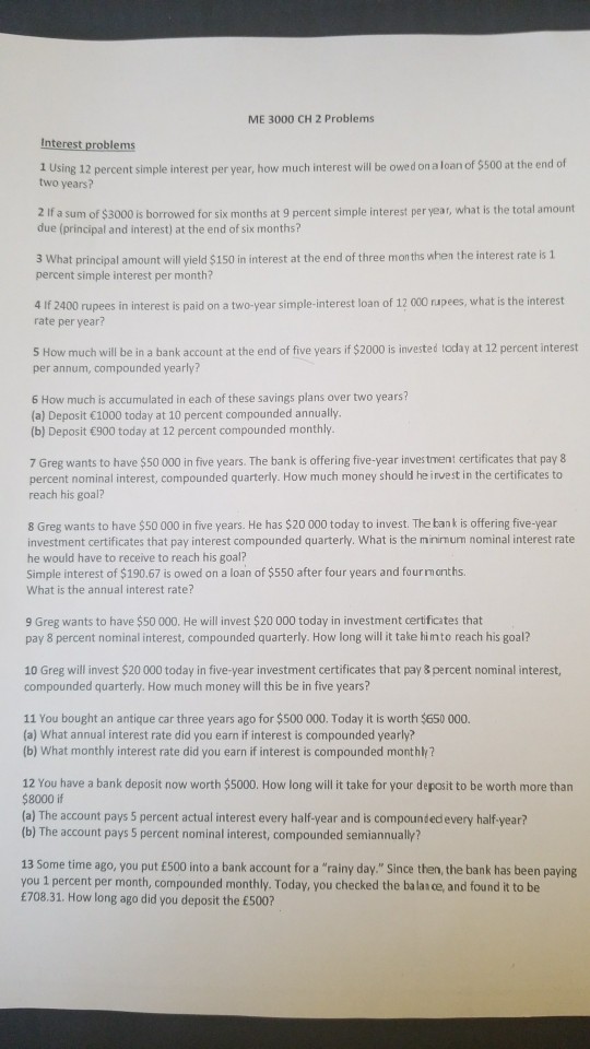 How Much Interest Will I Pay >> Solved Using 12 Percent Simple Interest Per Year How Muc How Much Interest Will I Pay >> Solved Using 12 Percent Simple Interest Per Year How Muc