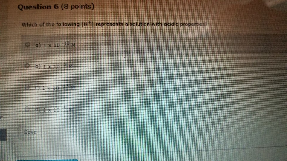 Solved Question 6 8 Points Hich Of The Following H R Chegg Com