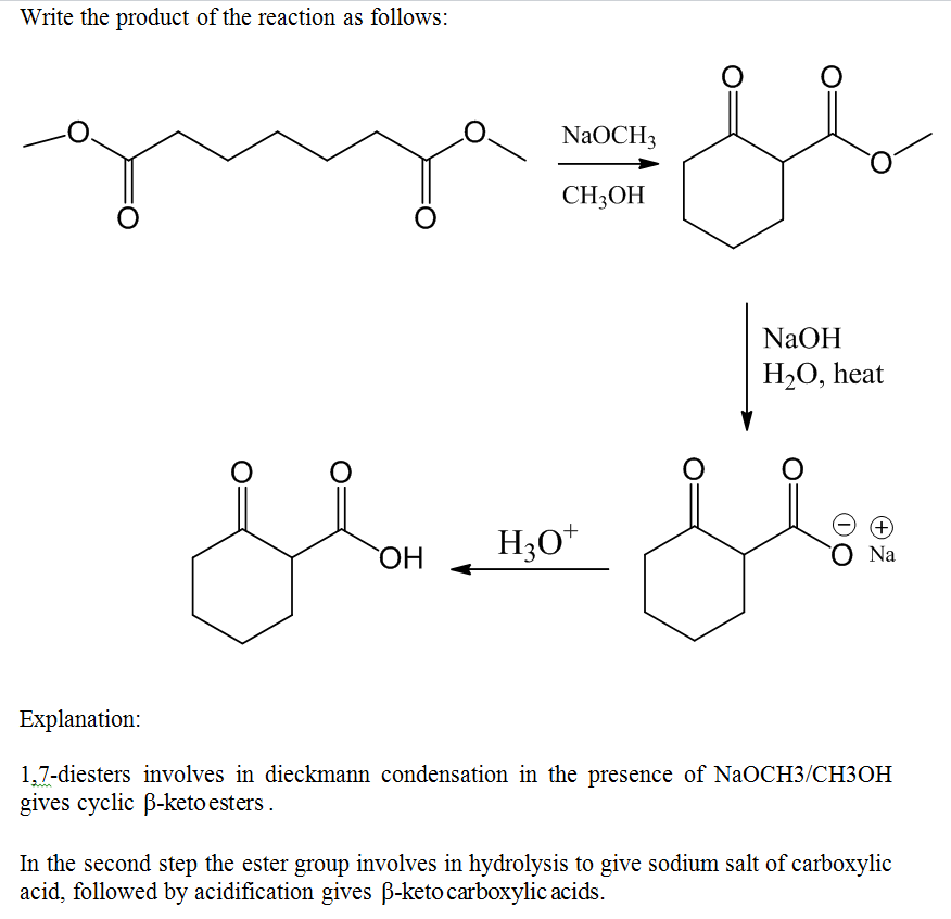 Question & Answer: Give the major organic product(s) of the following reaction:..... 1